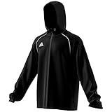 adidas Herren Core 18 Regenjacke, Black/White, XXXL adidas Herren Core 18 Regenjacke, Black/White, XXXL