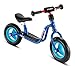 PUKY LR M | sicheres, stylisches Laufrad | Lenker & Sattel höhenverstellbar | mit Trittbrett | für Kinder ab 2 Jahren | mit Lenkerpolster | Blau