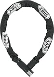 ABUS Kettenschloss Steel-O-Chain 880 – Fahrradschloss aus gehärtetem Stahl – ABUS-Sicherheitslevel 8 – Schwarz – 85 cm ABUS Kettenschloss Steel-O-Chain 880 – Fahrradschloss aus gehärtetem Stahl – ABUS-Sicherheitslevel 8 – Schwarz – 85 cm
