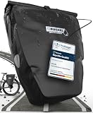Büchel Fahrradtasche für Gepäckträger I 25.4 L - 100% Wasserdicht I mit Tragegriff und Schultergurt I fahrradtasche gepäckträger, gepäckträgertasche, Fahrrad Taschen hinten Büchel Fahrradtasche für Gepäckträger I 25.4 L - 100% Wasserdicht I mit Tragegriff und Schultergurt I fahrradtasche gepäckträger, gepäckträgertasche, Fahrrad Taschen hinten