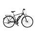 Fischer E-Bike Trekking, VIATOR 2.0 Elektrofahrrad für Herren, RH 50 cm, Heckmotor 45 Nm, 48 V Akku, Dunkel anthrazit matt, 28 Zoll
