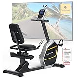 SportPlus Heimtrainer mit Magnetbremse 24 Widerstandsstufen, gelenk- und rückenschonend, extra weicher Sitz, bis 200 Watt, Fitnessgerät für Senioren Black/Sun (App-kompatibel) SportPlus Heimtrainer mit Magnetbremse 24 Widerstandsstufen, gelenk- und rückenschonend, extra weicher Sitz, bis 200 Watt, Fitnessgerät für Senioren Black/Sun (App-kompatibel)