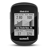 Garmin Edge 130 Plus – kompakter,33 g leichter GPS-Radcomputer mit 1,8“ Display,präziser Datenaufzeichnung,Trainingsplänen,Navigation und MTB-Werten. Telefonbenachrichtigungen,bis zu 12 h Akku,Schwarz