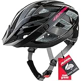 ALPINA PANOMA - Reflektierender & Optimal Belüfteter Fahrradhelm Mit Fliegennetz & Nachrüstbarem LED Für Erwachsene, Black-pink Gloss, S (52-57 cm) ALPINA PANOMA - Reflektierender & Optimal Belüfteter Fahrradhelm Mit Fliegennetz & Nachrüstbarem LED Für Erwachsene, Black-pink Gloss, S (52-57 cm)