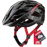 ALPINA PANOMA - Reflektierender & Optimal Belüfteter Fahrradhelm Mit Fliegennetz & Nachrüstbarem LED Für Erwachsene, Black-red Gloss, S (52-57 cm) ALPINA PANOMA - Reflektierender & Optimal Belüfteter Fahrradhelm Mit Fliegennetz & Nachrüstbarem LED Für Erwachsene, Black-red Gloss, S (52-57 cm)