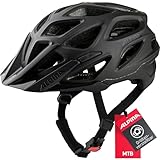 Alpina Mythos 3.0 L.E. - Leichter, Optimal Belüfteter & Anpassbarer Fahrradhelm Mit Antibakteriellen Polstern Für Erwachsene, Black matt, 59-64 cm Alpina Mythos 3.0 L.E. - Leichter, Optimal Belüfteter & Anpassbarer Fahrradhelm Mit Antibakteriellen Polstern Für Erwachsene, Black matt, 59-64 cm