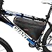 Ibera Fahrrad-Rahmentasche, Fahrradtasche Triangle Bag, Bicycle Triangle Frame Bag Large schwarz / orange Ibera Fahrrad-Rahmentasche, Fahrradtasche Triangle Bag, Bicycle Triangle Frame Bag Large schwarz / orange