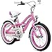 BIKESTAR Kinderfahrrad für Mädchen ab 4-5 Jahre | 16 Zoll Kinderrad Cruiser | Fahrrad für Kinder Pink | Risikofrei Testen