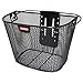 KLICKfix Farradtasche Uni Korb, Feinma. Schwarz Lenkerkorb, 33 x 26 x 25cm